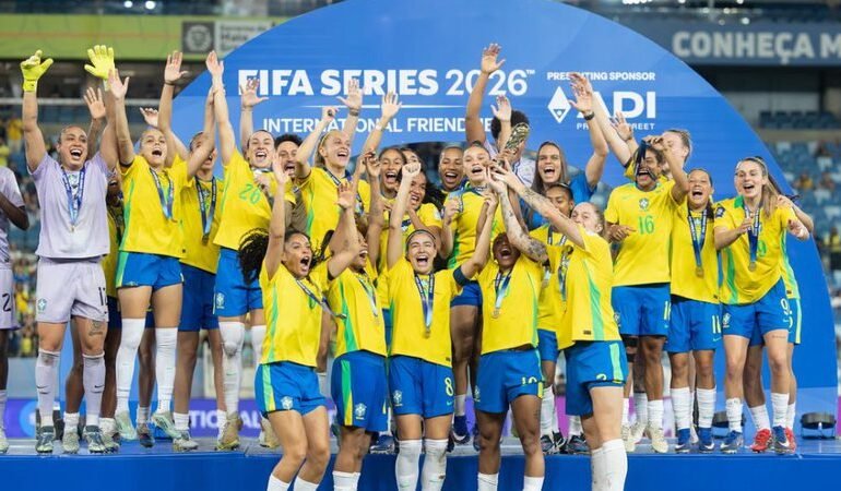 Brasil conquista título da Fifa Series Feminina 2026