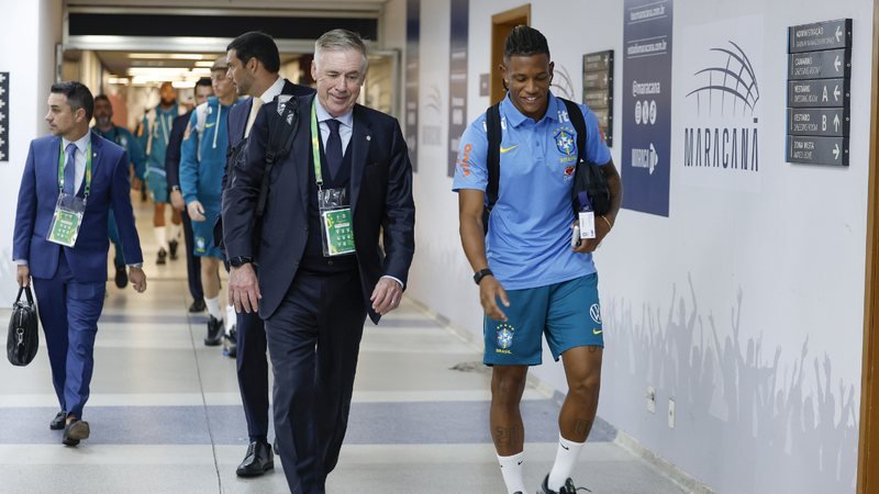 Ancelotti define Brasil para duelo contra o Panamá